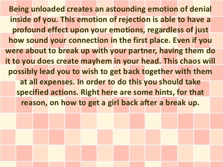 How To Get A Girl You Like Back How To Get A Girl You Like Back